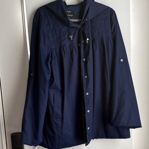 Dennis Basso Deep Blue Outerwear